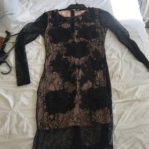 Black Lace Dress